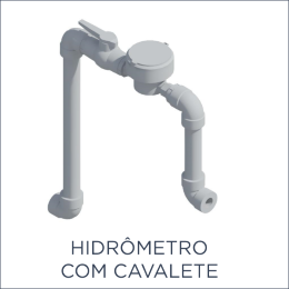 Hidrômetro com Cavalete